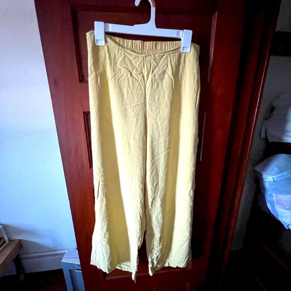 Sienna Sky Mustard Pants